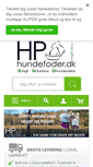 Mobile Screenshot of hp-hundefoder.dk